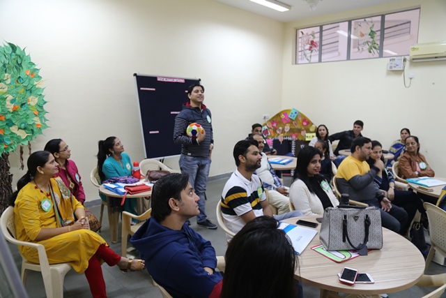 READING &  WRITING  READINESS SESSION   AT Brahm Dutt Blue Bells Public School, SECTOR 10, GURUGRAM